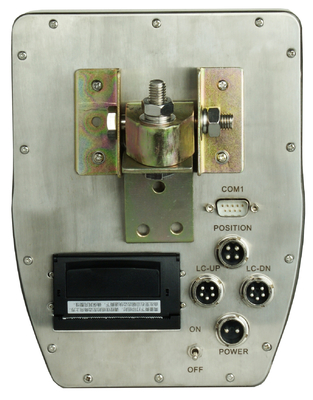 表示器のコントローラーのステンレス鋼の物質的な腕CPUシステムの重量を量る車輪の積込み機