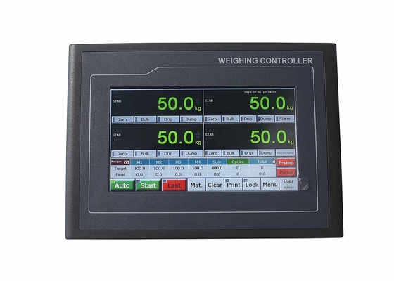 産業重量を量る表示器のコントローラー、TFT -システム制御装置の重量を量る接触配給量のバッチ