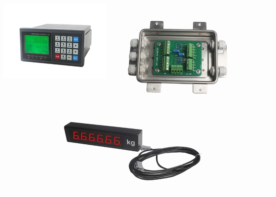 スパンおよび速度の口径測定ベルトのスケールのコントローラーのCoveyer LCDの表示の表示器