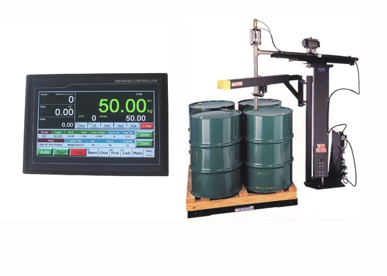 タッチ画面の液体/ガス/粉の配給量の詰物のスケールのために適した液体の充填機の表示器
