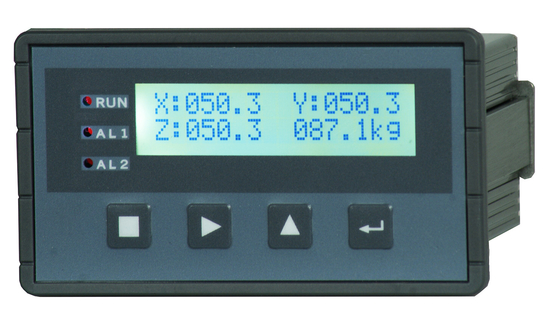 小型3-D/3-CH力の測定のコントローラーの実時間結果として生じる力の表示