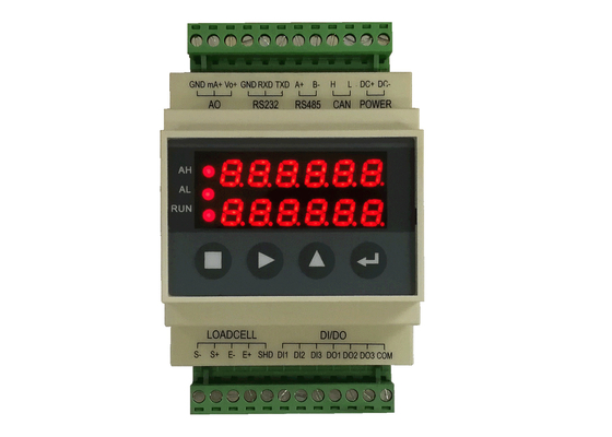 自動重量の点検のための表示器のコントローラーの重量を量る4-20mA 0-10V