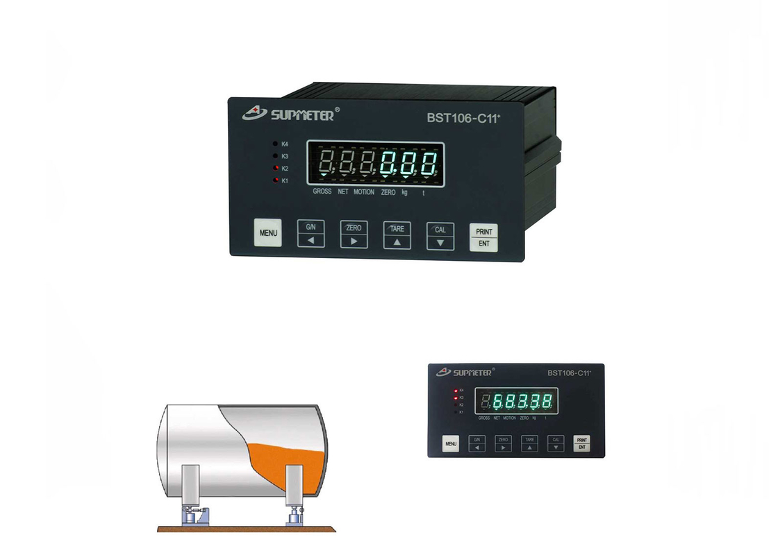 VFDの重量の増分のための電子重量を量る表示器のコントローラーは出力モードをします